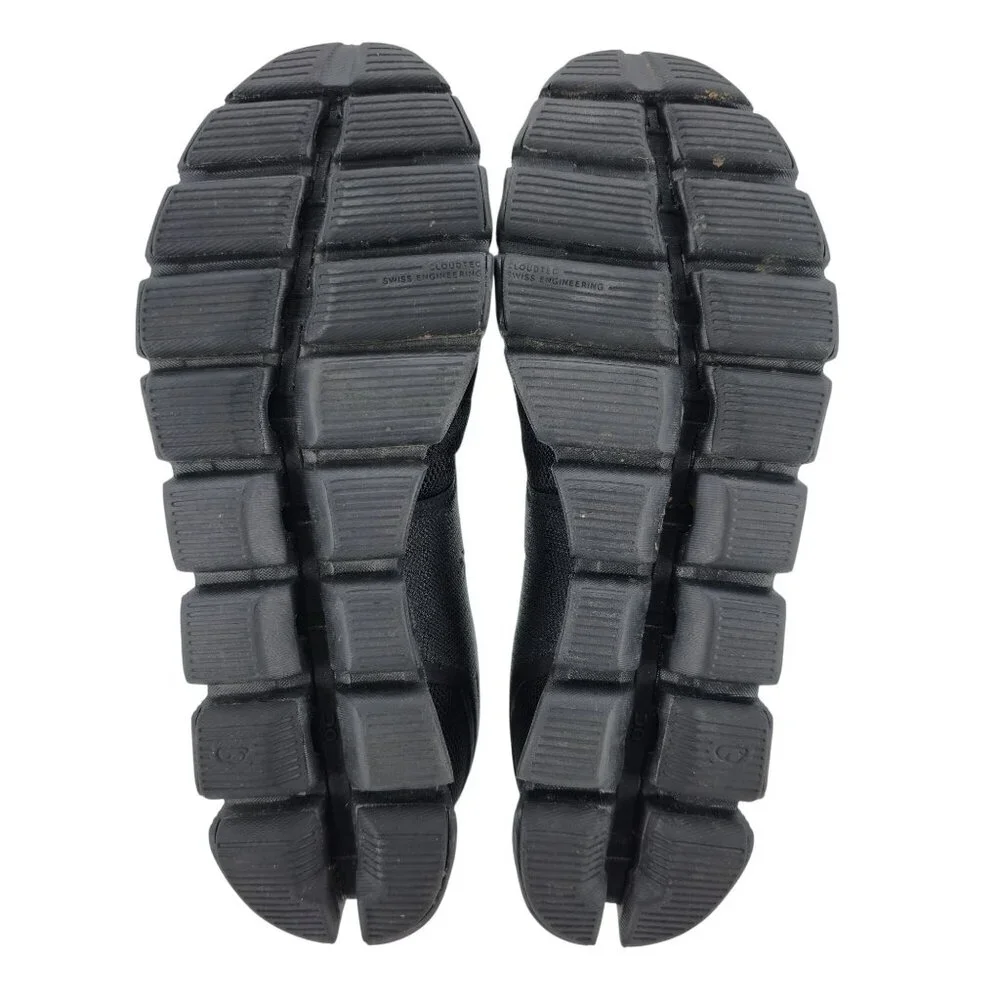 ON Art. Cloud Waterproof Swiss Running Sneakers Womens 8.5M Black Athletic Shoes - Picture 3 of 11